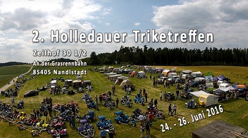 holledauer triketreffen 2016 Flyer